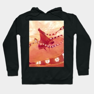 Red Cloak Traveler Hoodie